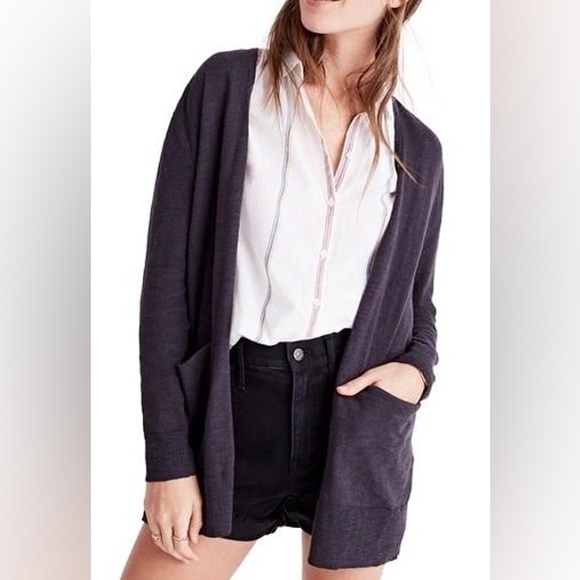 Madewell Sweaters - Madewell Cotton Summer Ryder Cardigan Sweater
